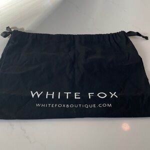 White Fox Dust Bag